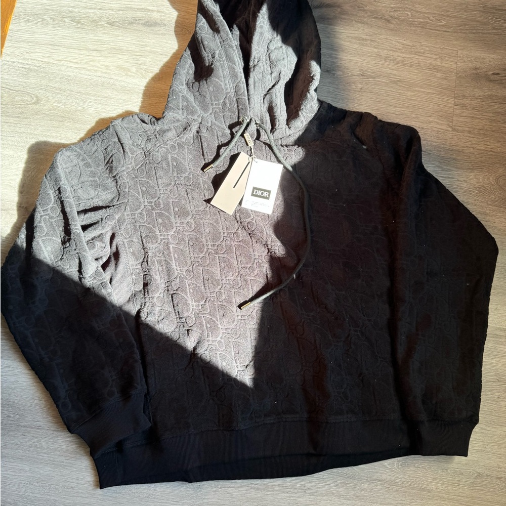 CD Black Hooded Sweater